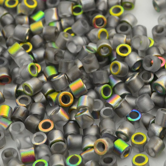 Delica 8/0 Beads - dbl2203 - Matte Crystal Vitrail 5g