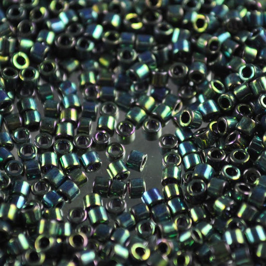 Delica 10/0 Beads - dbm0027 - Teal Metallic Luster 7.5g