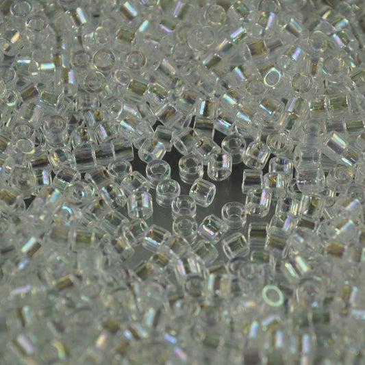 Delica 10/0 Beads - dbm0051 - Crystal AB 5.2g