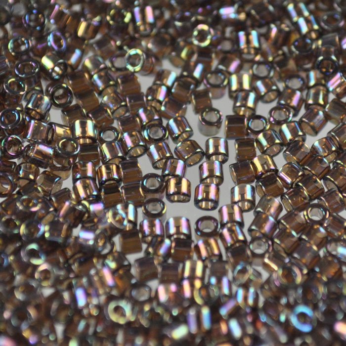 Delica 10/0 Beads - dbm0180 - Transparent Root Beer AB 5.2g