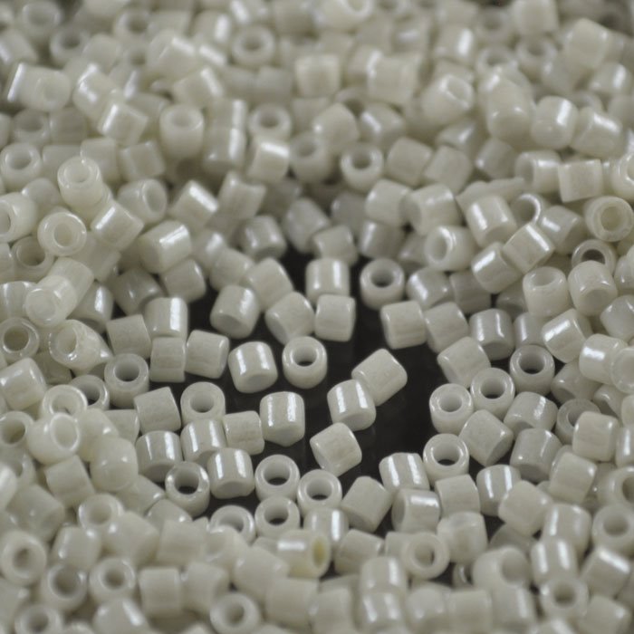 Delica Beads 10/0 - dbm0211b - Opaque Limestone Luster 50g
