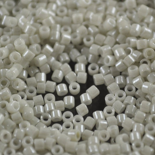 Delica Beads 10/0 - dbm0211b - Opaque Limestone Luster 50g