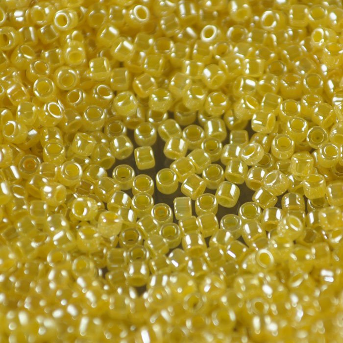 Delica Beads 10/0 - dbm0233b - Light Daffodil Ceylon Dyed 50g