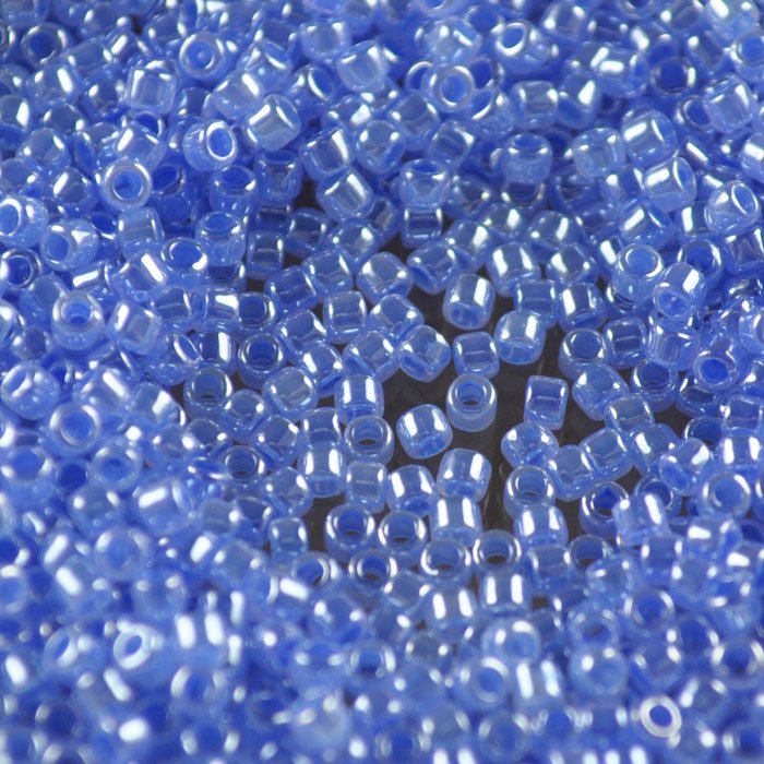 Delica 10/0 Beads - dbm0240 - Dark Sky Blue Ceylon Dyed 7.5g