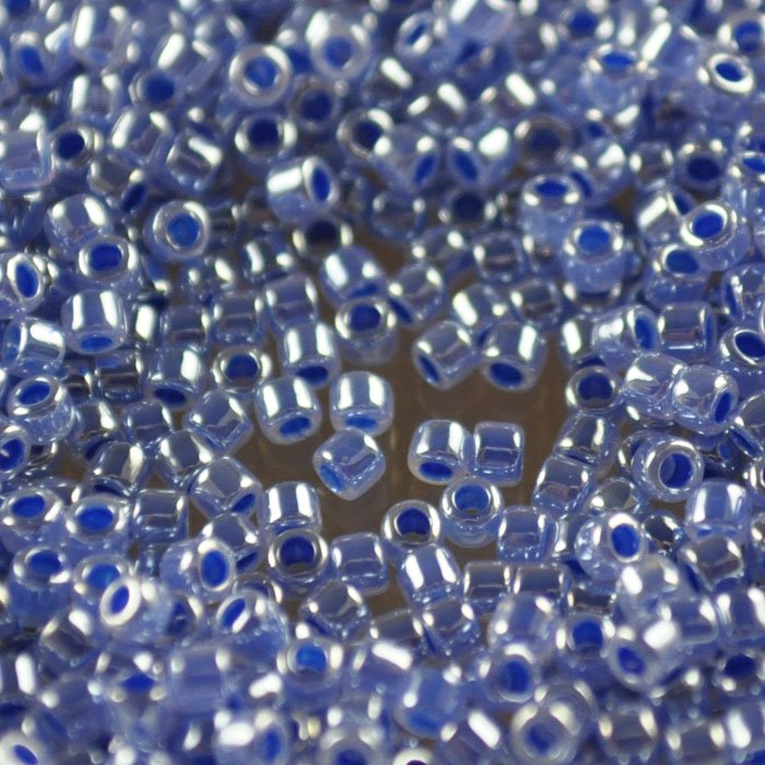 Delica Beads 10/0 - dbm0243b - Sapphire Blue Ceylon Dyed 50g