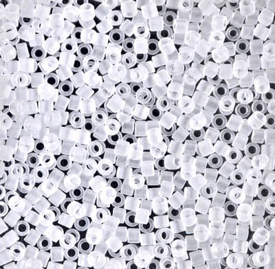 Delica 10/0 Beads - dbm0741 - Matte Crystal 7.5g