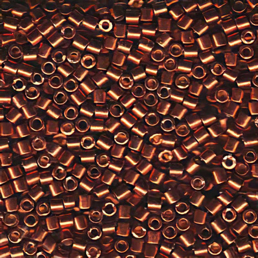 Delica 10/0 Beads - dbm1842 - Galvanized Dark Berry [Duracoat] 7.2g