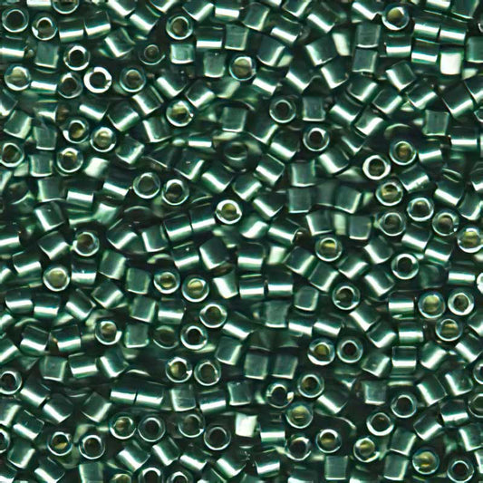 Delica 10/0 Beads - dbm1845 - Galvanized Sea Green [Duracoat] 7.2g