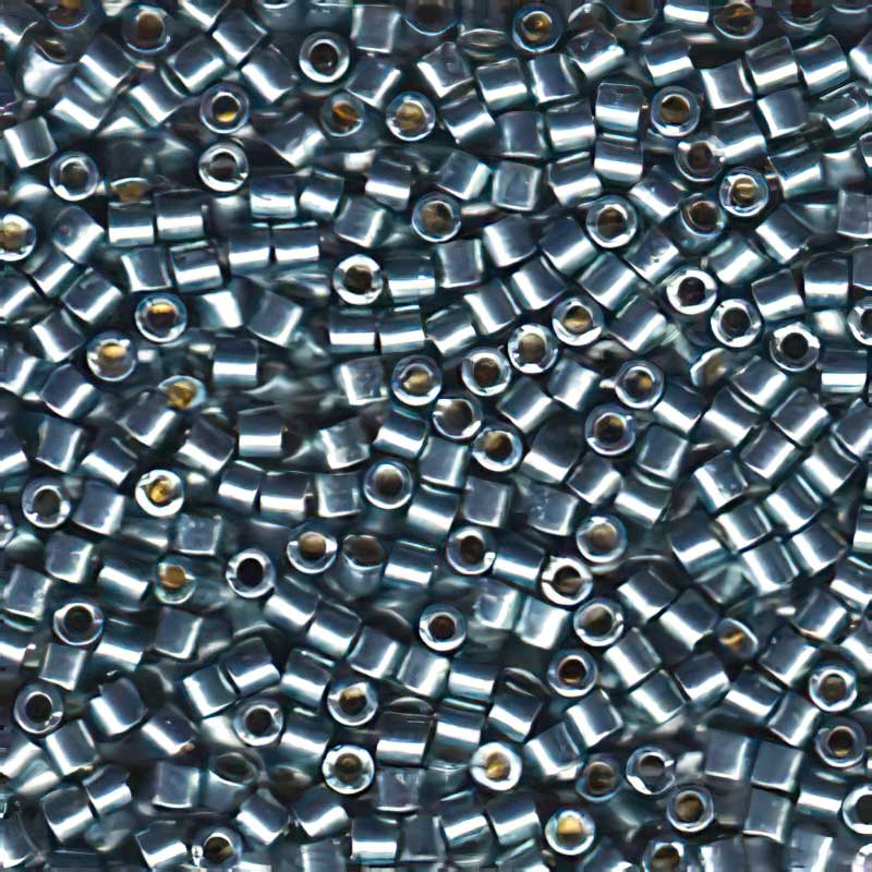 Delica 10/0 Beads - dbm1846 - Galvanized Dark Seafoam [Duracoat] 7.2g