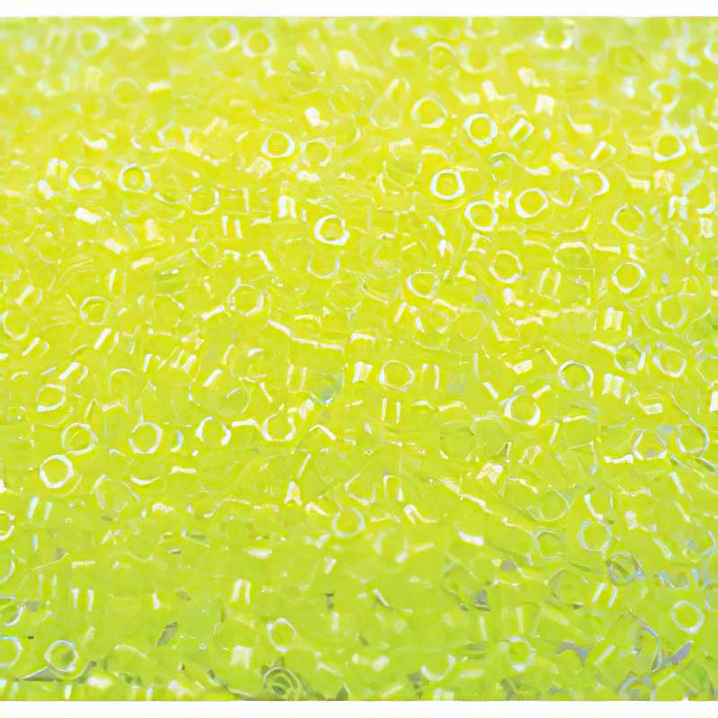 Delica 10/0 Beads - dbm2031 - Luminous Limeade 7.2g