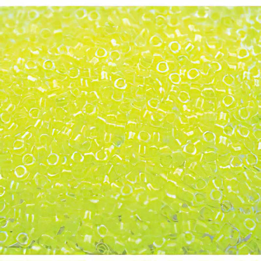 Delica 10/0 Beads - dbm2031 - Luminous Limeade 7.2g