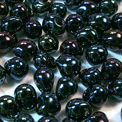 Miyuki - 3.4mm Fringe Drops - Blue Iris (tube)