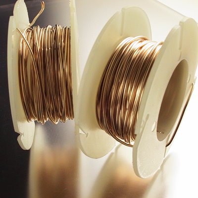 Gold-filled Wire - 20ga Round Wire - Dead Soft (Inch)