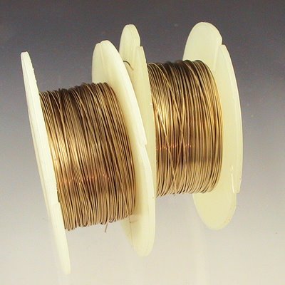 Gold-filled Wire - 28ga Round Wire - Half Hard (Inch)