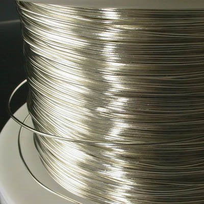 Fine Silver - 1mm Round Wire - Half Hard (foot)