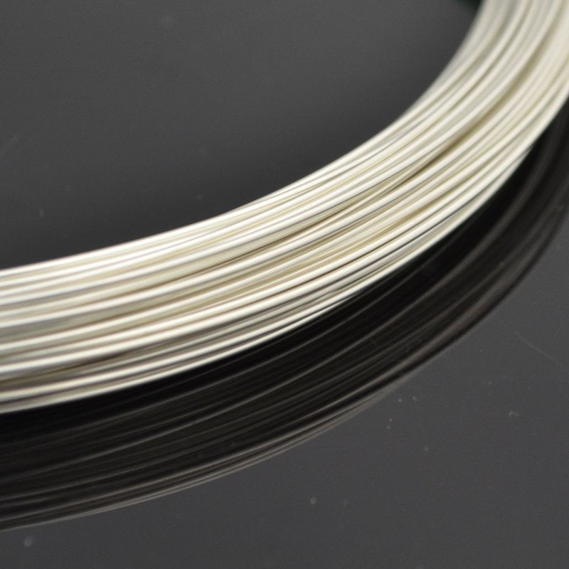 Sterling Wire - 20ga / 0.8mm Round - Half Hard (foot)