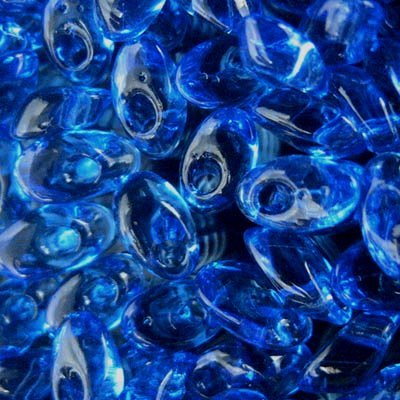 Miyuki - 4x7mm Long Magatamas - Transparent Sapphire (tube)