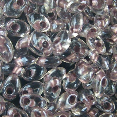 Miyuki - 4x7mm Long Magatamas - Sparkling Orchid Lined Crystal (tube)