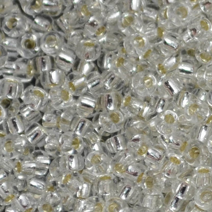Miyuki Seed Beads 11/0 - mb11-0001 - Silver Lined Crystal 22g