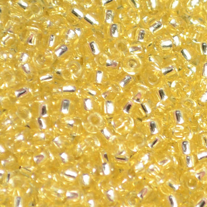 Miyuki Seed Beads 11/0 - mb11-0002 - Silver Lined Light Gold 22g
