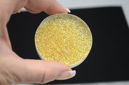 Miyuki Seed Beads 11/0 - mb11-0002 - Silver Lined Light Gold 22g