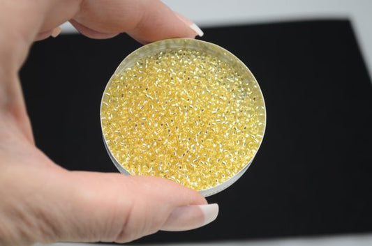 Miyuki Seed Beads 11/0 - mb11-0002 - Silver Lined Light Gold 22g