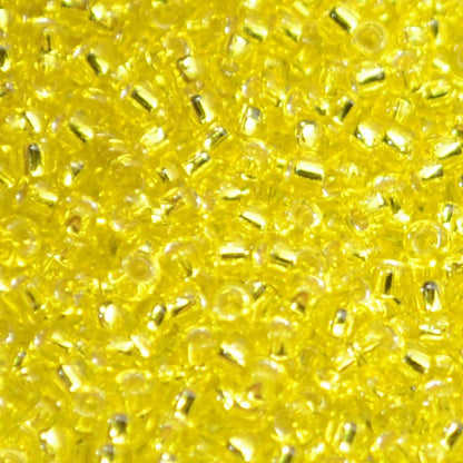Miyuki Seed Beads 11/0 - mb11-0006 - Silver Lined Yellow 10g