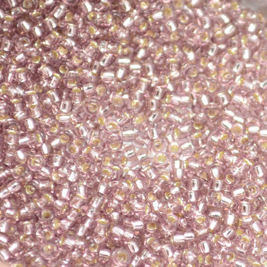 Miyuki Seed Beads 11/0 - mb11-0012 - Silver lined Smoky Amethyst 10g
