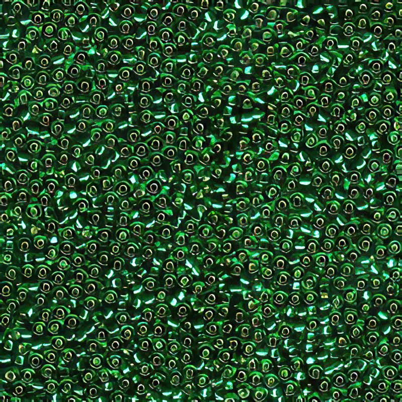 Miyuki Seed Beads 11/0 - mb11-0017 - Silver Lined Emerald 10g