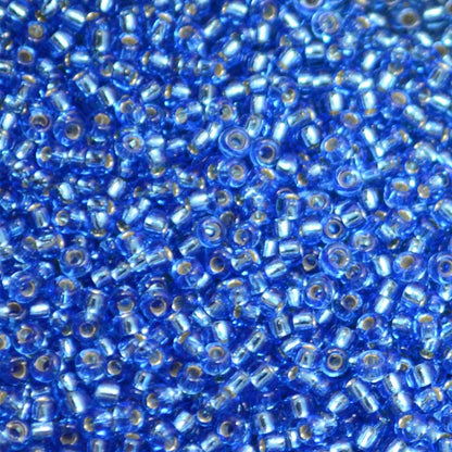 Miyuki Seed Beads 11/0 - mb11-0019 - Silver Lined Sapphire 22g