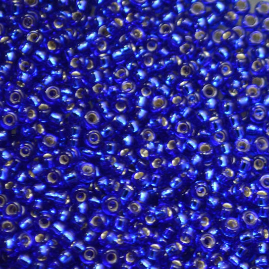 Miyuki Seed Beads - 11/0 - Silver Lined Cobalt -mb11-0020b250- 250g