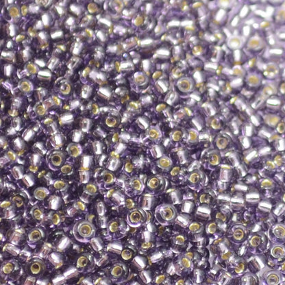 Miyuki Seed Beads 11/0 - mb11-0024 - Silver Lined Amethyst 10g
