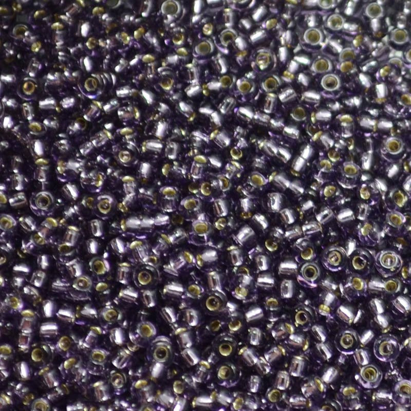 Miyuki Seed Beads - 11/0 - Silver Lined Amethyst -mb11-0024b250- 250g