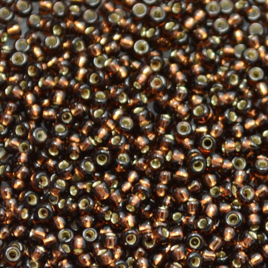 Miyuki Seed Beads - 11/0 - Silver Lined Root Beer -mb11-0029b250- 250g
