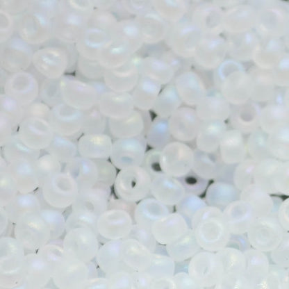 Miyuki Seed Beads 11/0 - mb11-0131FR - Matte Crystal AB 22g