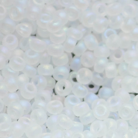 Miyuki Seed Beads - 11/0 - Matte Crystal AB -mb11-0131FRb250- 250g