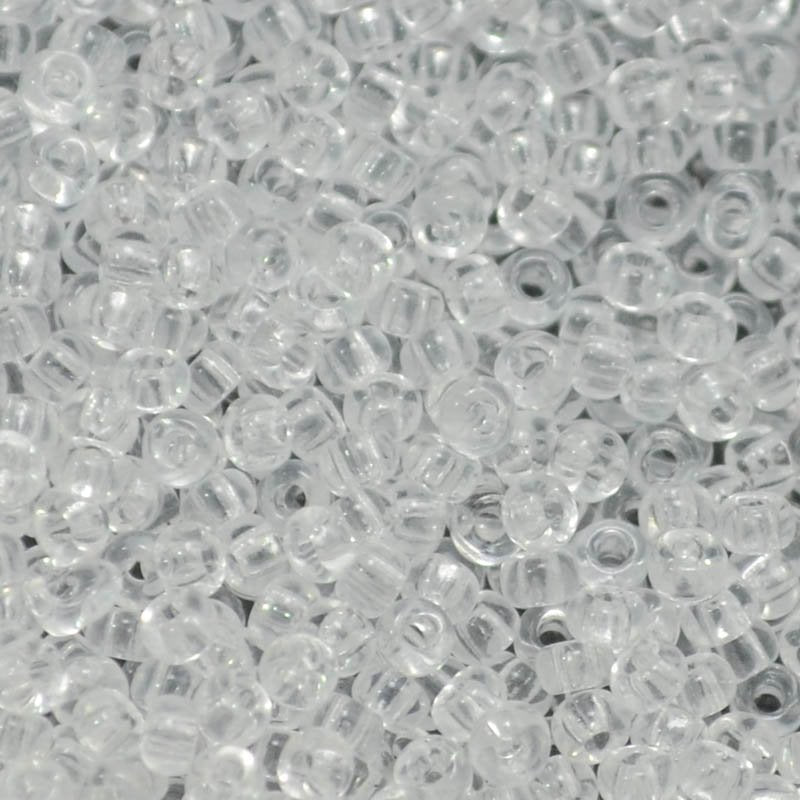 Miyuki Seed Beads - 11/0 - Transparent Crystal -mb11-0131b250- 250g