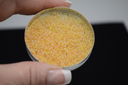 Miyuki Seed Beads 11/0 - mb11-0132F - Matte Transparent Light Topaz 22g