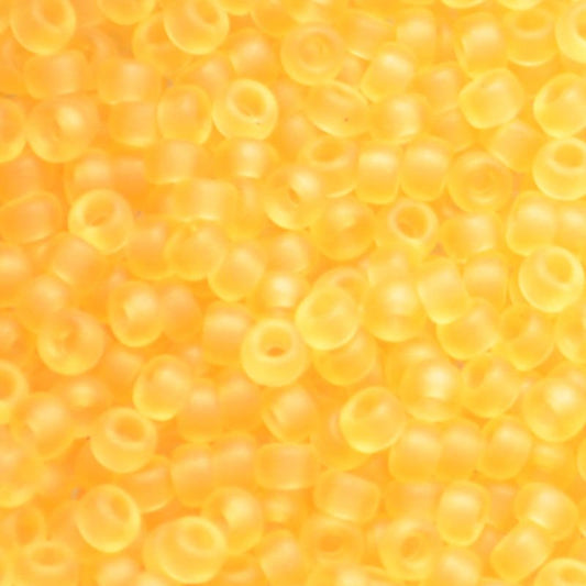 Miyuki Seed Beads - 11/0 - Matte Transparent Light Topaz -mb11-0132Fb250- 250g