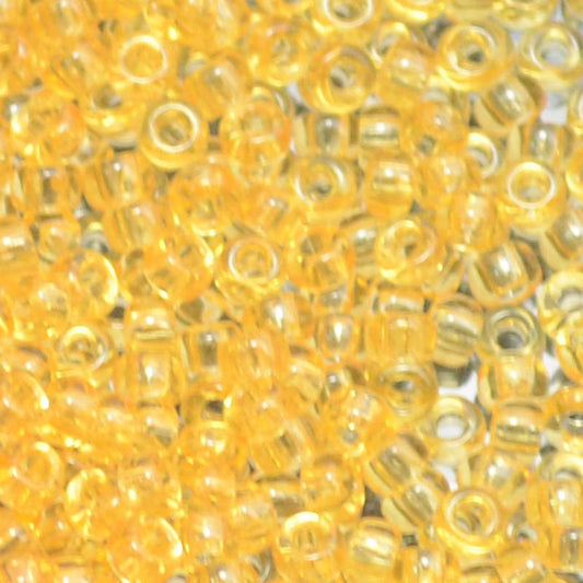 Miyuki Seed Beads - 11/0 - Transparent Light Topaz -mb11-0132b250- 250g