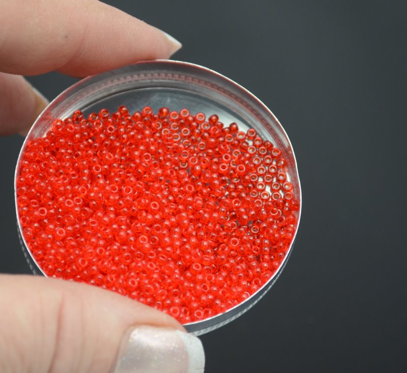 Miyuki Seed Beads 11/0 - mb11-0140 - Transparent Blood Orange 10g