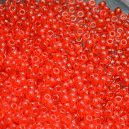 Miyuki Seed Beads 11/0 - mb11-0140 - Transparent Blood Orange 10g