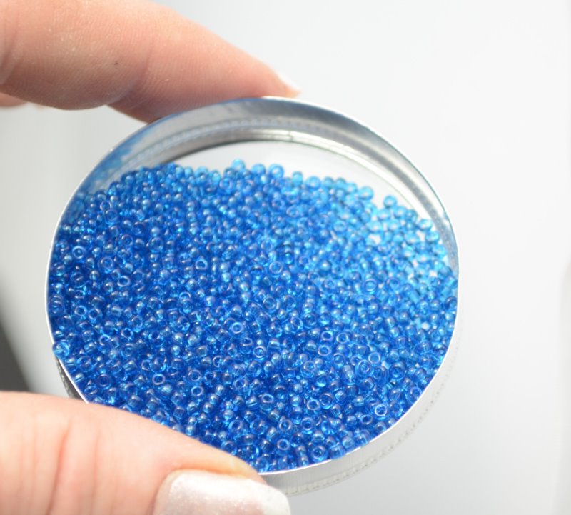 Miyuki Seed Beads 11/0 - mb11-0149 - Transparent Capri Blue 22g