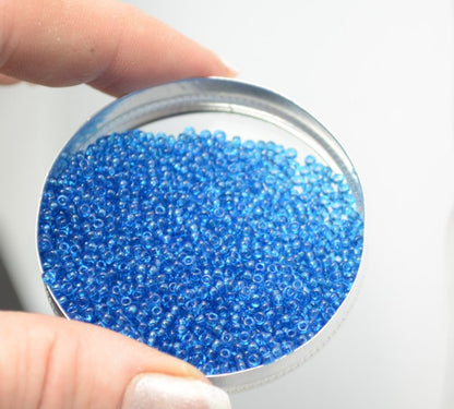 Miyuki Seed Beads 11/0 - mb11-0149 - Transparent Capri Blue 22g