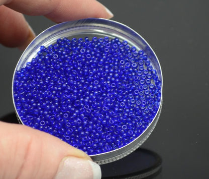 Miyuki Seed Beads 11/0 - mb11-0151 - Transparent Cobalt 22g