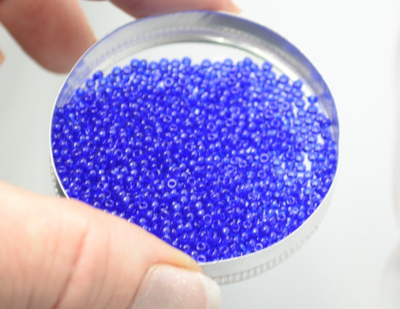 Miyuki Seed Beads 11/0 - mb11-0151 - Transparent Cobalt 22g