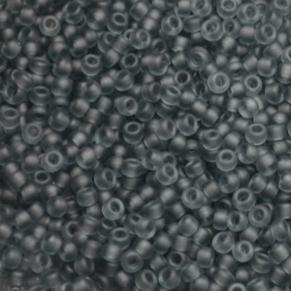 Miyuki Seed Beads 11/0 - mb11-0152F - Matte Transparent Grey 22g