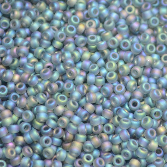 Miyuki Seed Beads 11/0 - mb11-0152FR - Matte Transparent Grey AB 22g