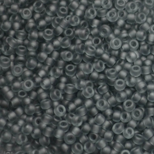 Miyuki Seed Beads - 11/0 - Matte Transparent Grey -mb11-0152Fb250- 250g