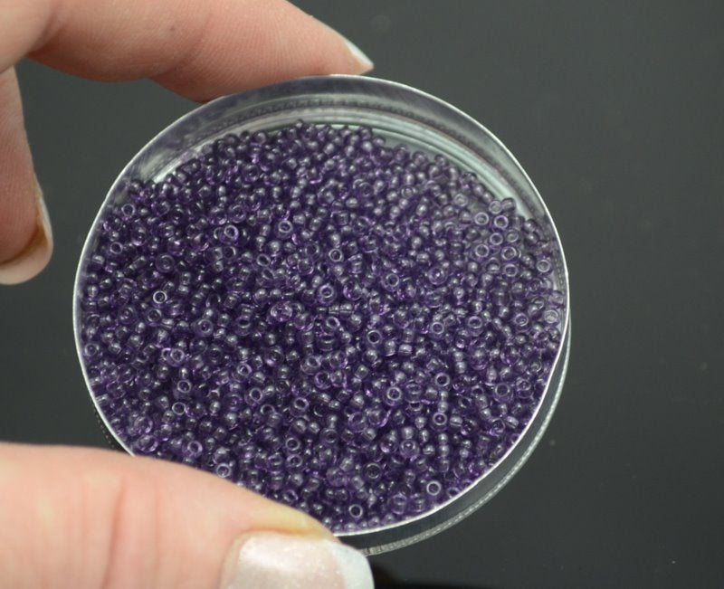 Miyuki Seed Beads 11/0 - mb11-0157 - Transparent Tanzanite 10g